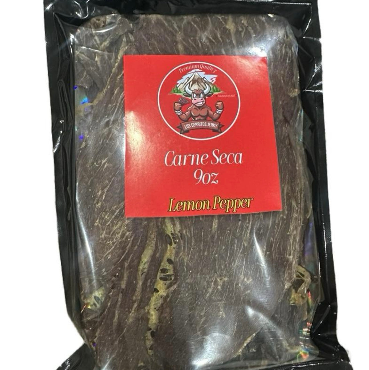 Los Cerritos Lemmon Pepper Beef Jerky (9oz)