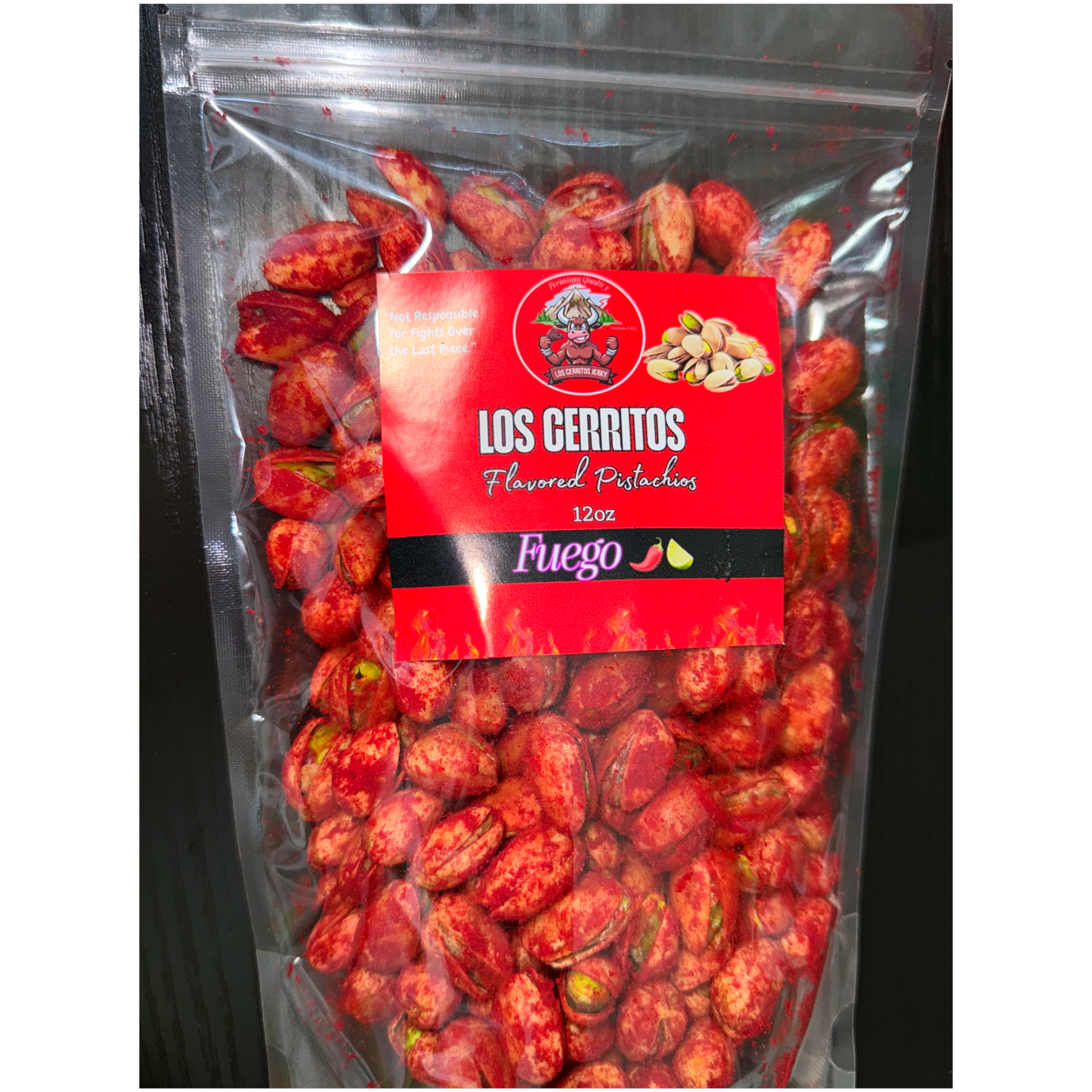12oz Fuego Pistachios