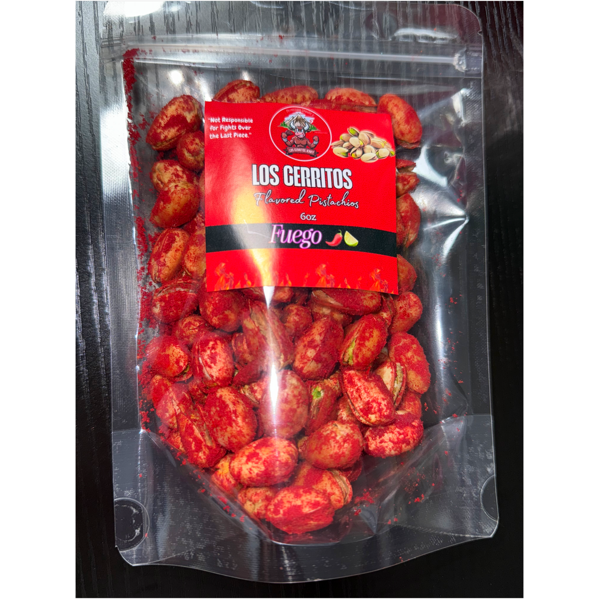 6oz Fuego Pistachios