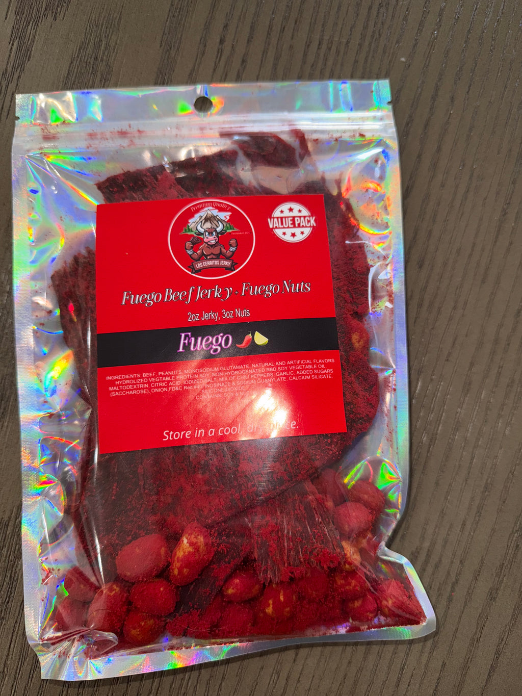 Fuego Jerky+Hot Nuts