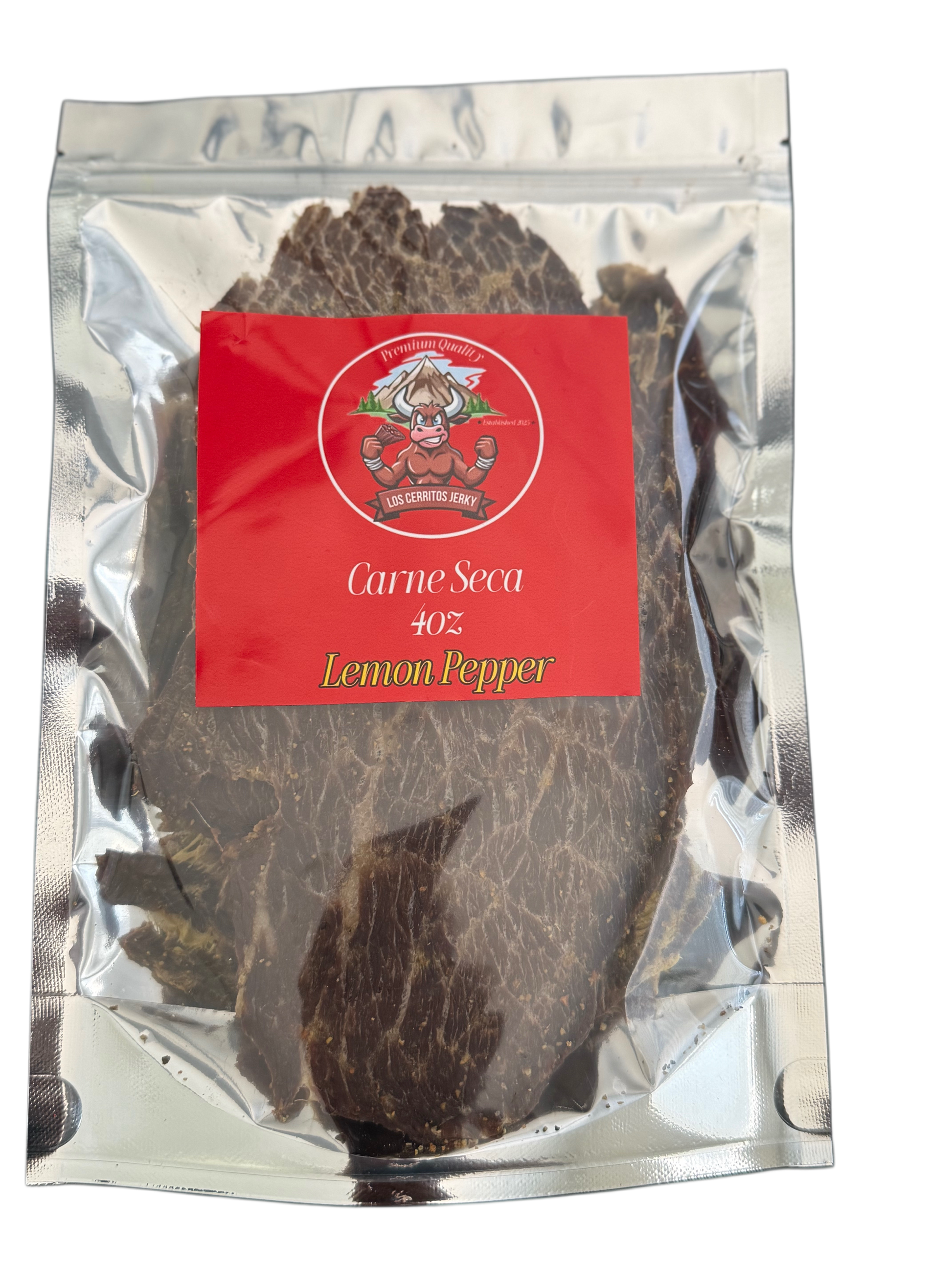 Los Cerritos Lemon Pepper Beef Jerky 4oz